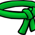 groene band hapkido