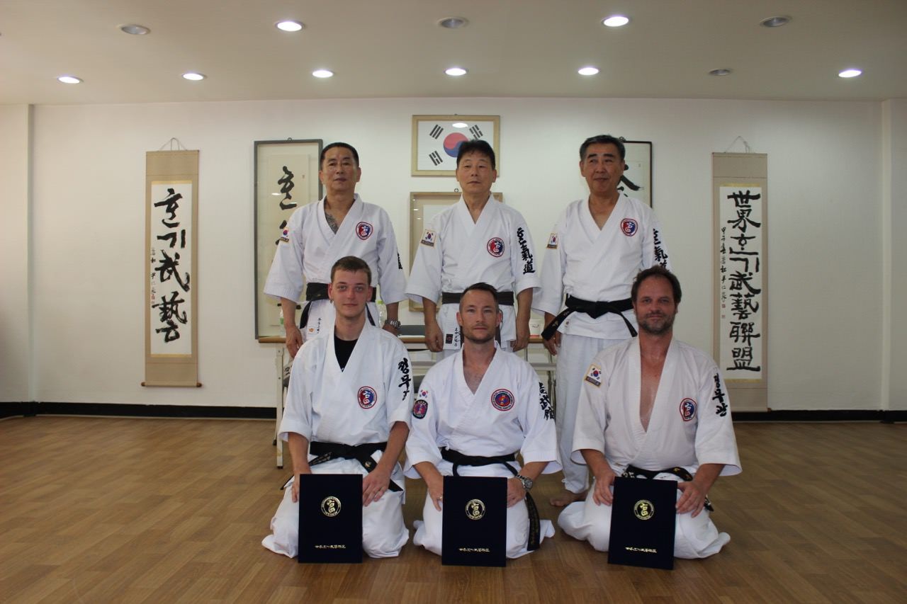 dan-examen korea hankido