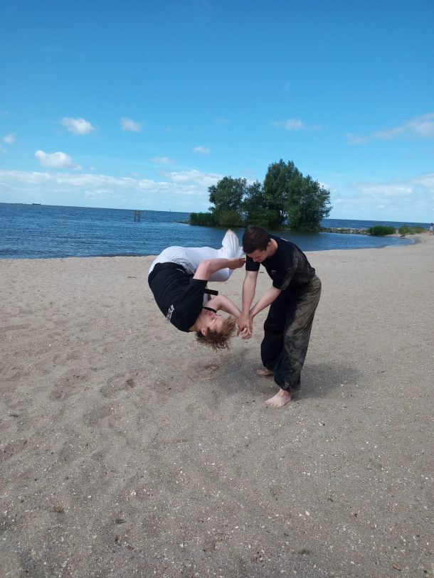 Chongmukwan strandtraining