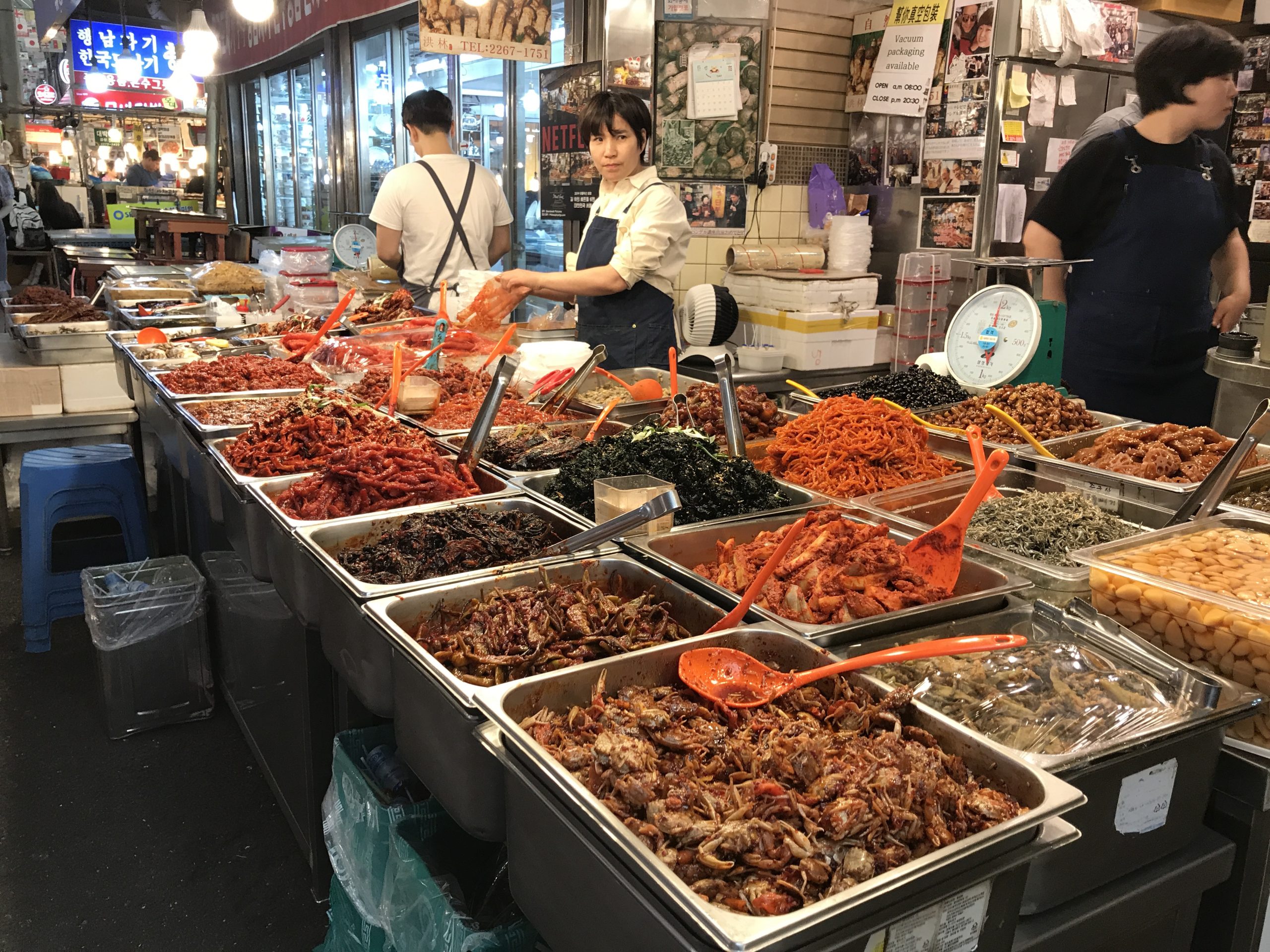 gwanjang market seoel